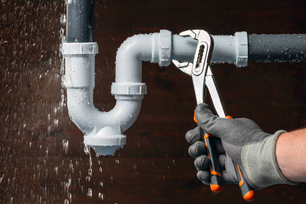Professional Leak Detection technician working in Granville, MA